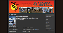 Desktop Screenshot of jugendzentrum-katakombe.de